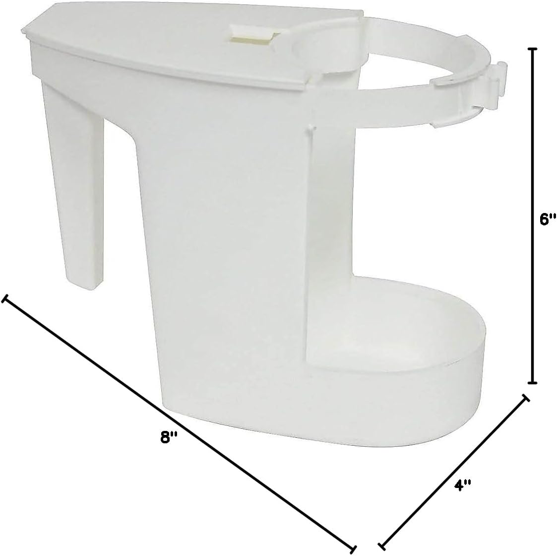 Impact® Super Toilet Bowl Caddy, White, 12/Case (IMP100)