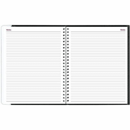 Brownline Pre-Vu Weekly Planner, January 2027 to December 2027, 6 3/4" x 8 1/2" (REDCB920BLK)