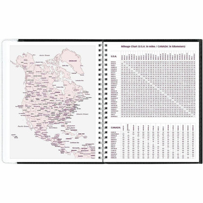 Brownline Pre-Vu Weekly Planner, January 2027 to December 2027, 6 3/4" x 8 1/2" (REDCB920BLK)