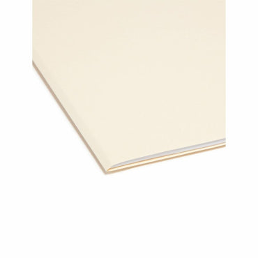 Smead 1/3 Tab Cut Legal Recycled Top Tab File Folder, 8 1/2" x 14", 3/4" Expansion, Manila, 100/Box (SMD15335)