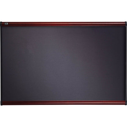 Quartet Prestige Bulletin Board, 48" Board Height x 72" Board Width, Light Cherry Frame (QRTB247LC)