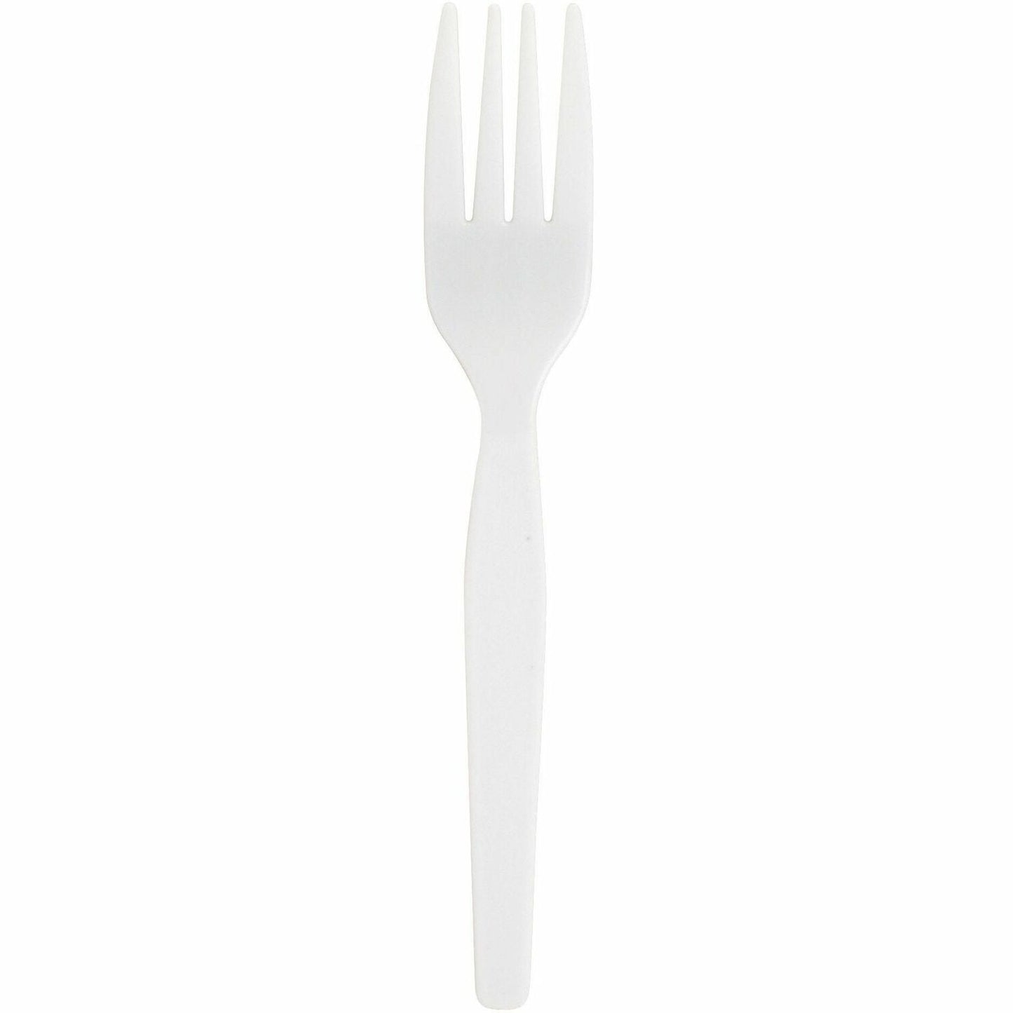 genuine-joe-0010430-white-polystyrene-plastic-forks-num-gjo0010430_1