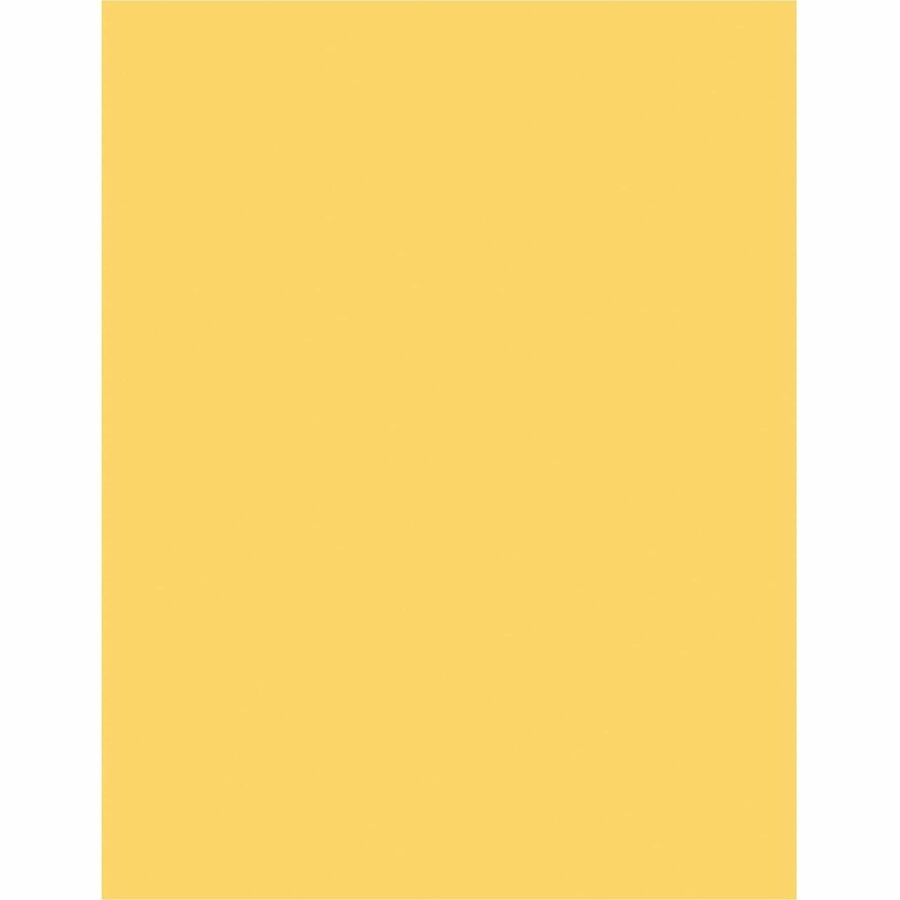 Sparco Premium Grade Pastel Color Copy Paper, 20Lb, 8 1/2 x 11, 10 RM/CT, Canary (SPR05122CT)