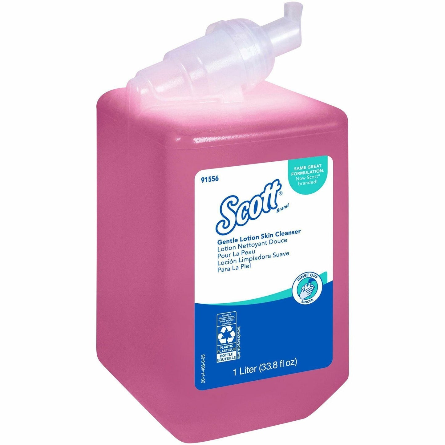 Scott Gentle Lotion Skin Cleanser, 1.06 quart (KCC91556EA)