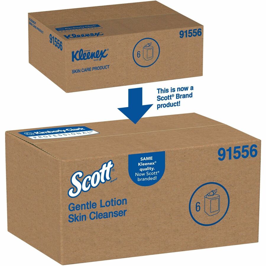 Scott Gentle Lotion Skin Cleanser, 1.06 quart (KCC91556EA)
