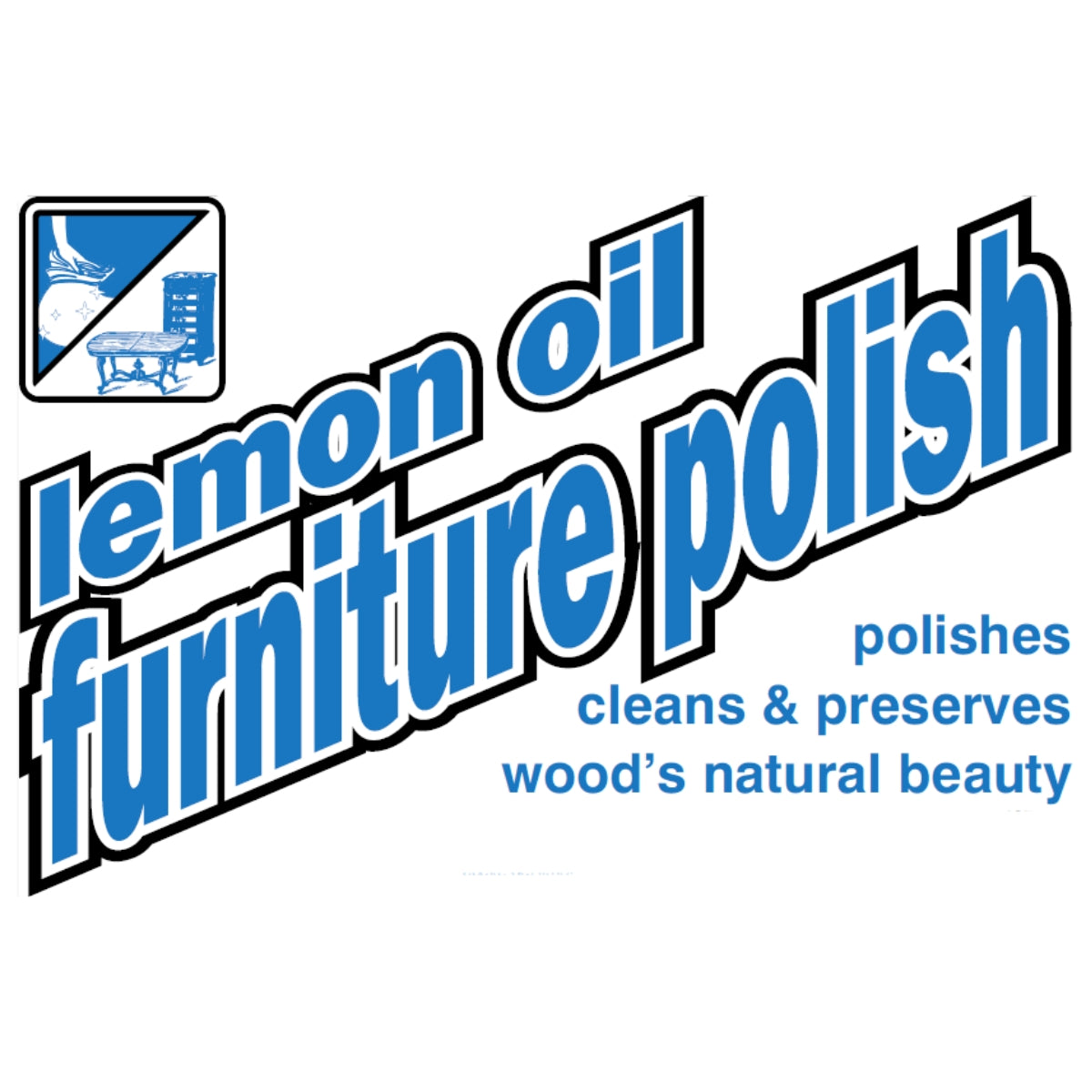 Hospeco® Lemon Oil Furniture Polish, 12x1 Quart (HOS10112)