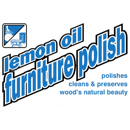 Hospeco® Lemon Oil Furniture Polish, 12x1 Quart (HOS10112)
