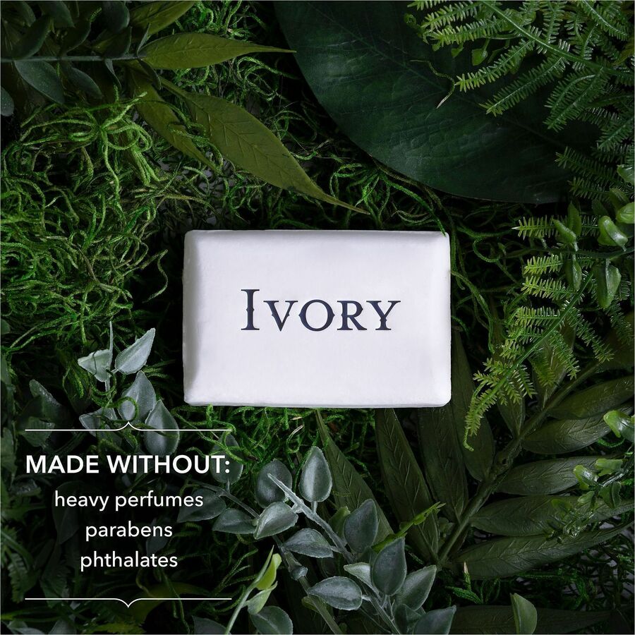 Ivory Bar Soap, Ivory-clean Scent, 3.10 oz, 24/Carton (PGC12364CT)