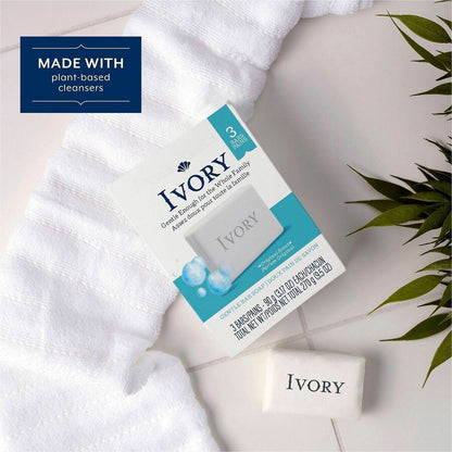 Ivory Bar Soap, Ivory-clean Scent, 3.10 oz, 24/Carton (PGC12364CT)