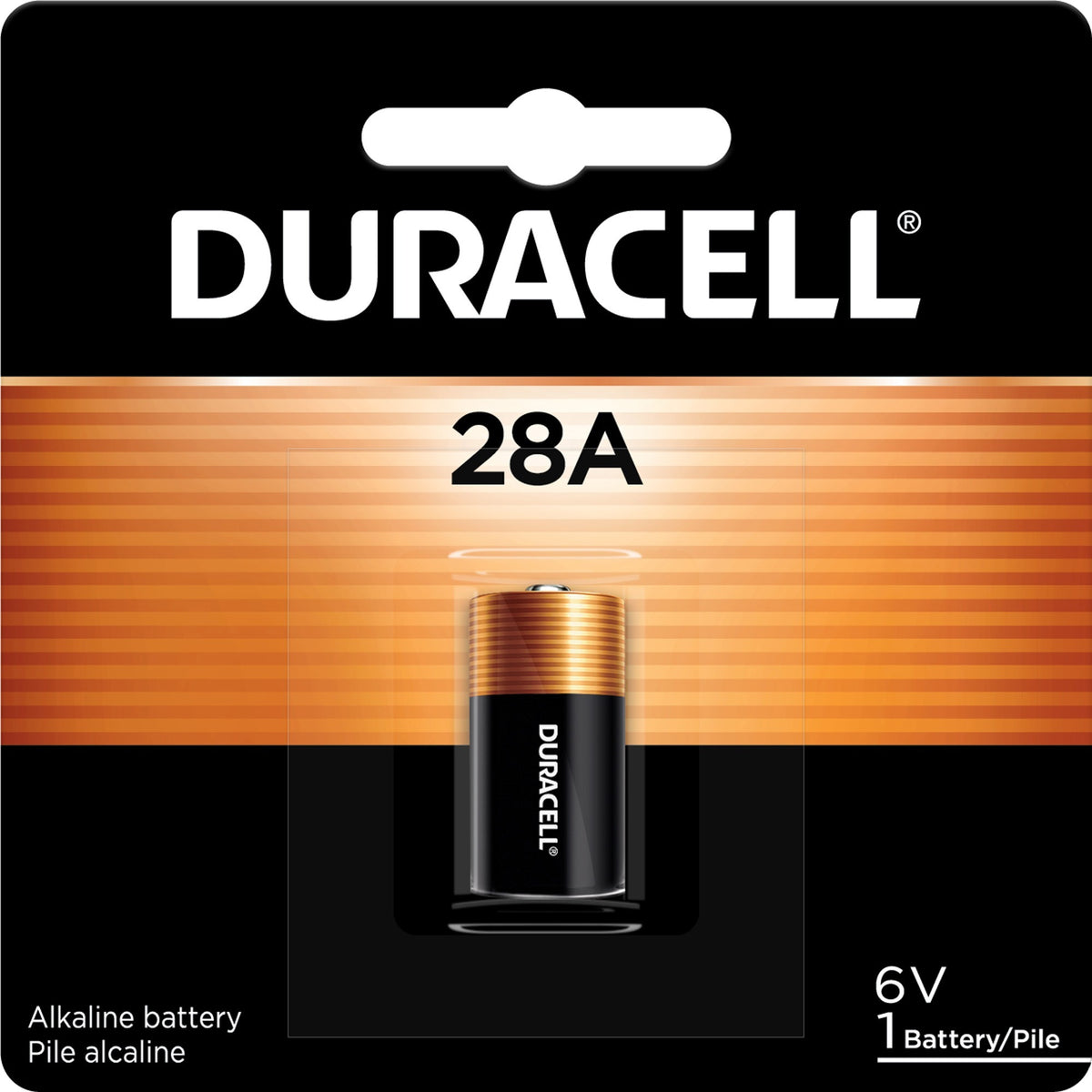 Duracell Alkaline 28A Medical Equipment Battery, For Medical Equipment, 6 V DC (DURPX28ABPK)