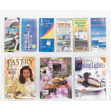 Safco Nine Compartment Magazine/Pamphlet Display (SAF5666CL)