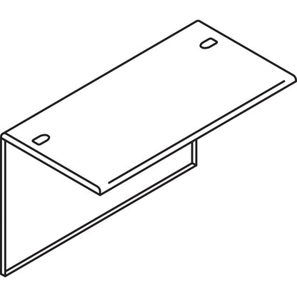 HON 38000 H38210 Bridge, 29.5" x 48" x 24", Charcoal (HON38210NS)