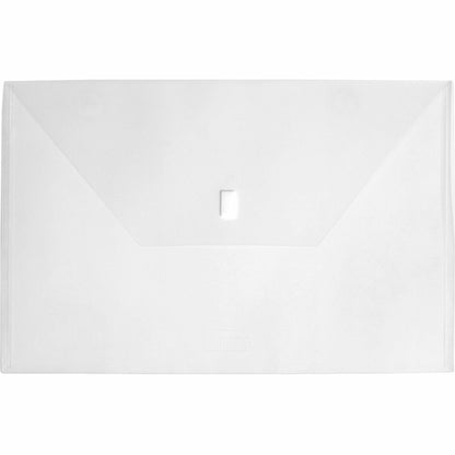 Lion Recycled Project File, 11" x 17", Poly, Clear, Hook & Loop Closure, 20% Recycled (LIO60205CR)