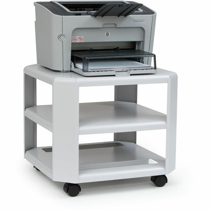 Master Mobile Printer Stand, 75 lb Load Capacity, 8.50" x 18" x 18", Gray (MAT24060)