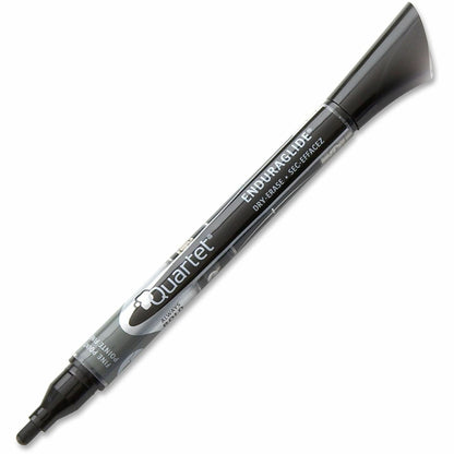 Quartet EnduraGlide Dry-Erase Markers, Erasable, Black Ink, 12/Box (QRT500113M)