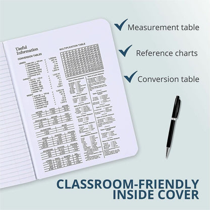 Roaring Spring College Ruled Hard Cover Composition Book, 100 Sheets, 200 Pages (ROA77264)