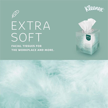 Kleenex Professional Naturals Facial Tissue Cube for Business, 8.30" x 7.80", 90/Box (KCC21272BX)