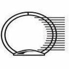 Business Source Round-ring View Binder, 1", Letter, 8 1/2" x 11", 225 Sheet Capacity, White (BSN09953)