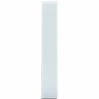 Business Source Round-ring View Binder, 1 1/2", Letter, 8 1/2" x 11", 350 Sheet Capacity, White (BSN09955)
