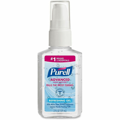 PURELL Advanced Hand Sanitizer Gel, 2 fl oz, Pump Bottle Dispenser (GOJ960624EA)