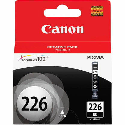 Canon CLI-226BK Original Inkjet Ink Cartridge, Black, Inkjet, Black (CNMCLI226BK)