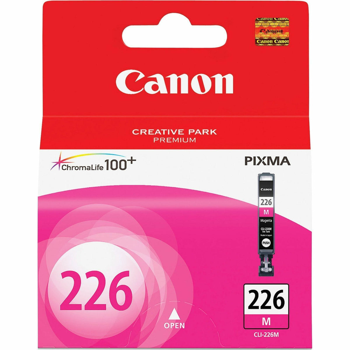 Canon CLI-226MA Original Inkjet Ink Cartridge, Magenta, Inkjet, Magenta (CNMCLI226MA)