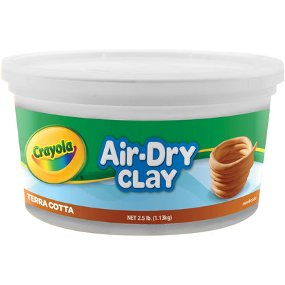 Crayola Air-Dry Clay, Art, Craft, Terra Cotta (CYO575064)
