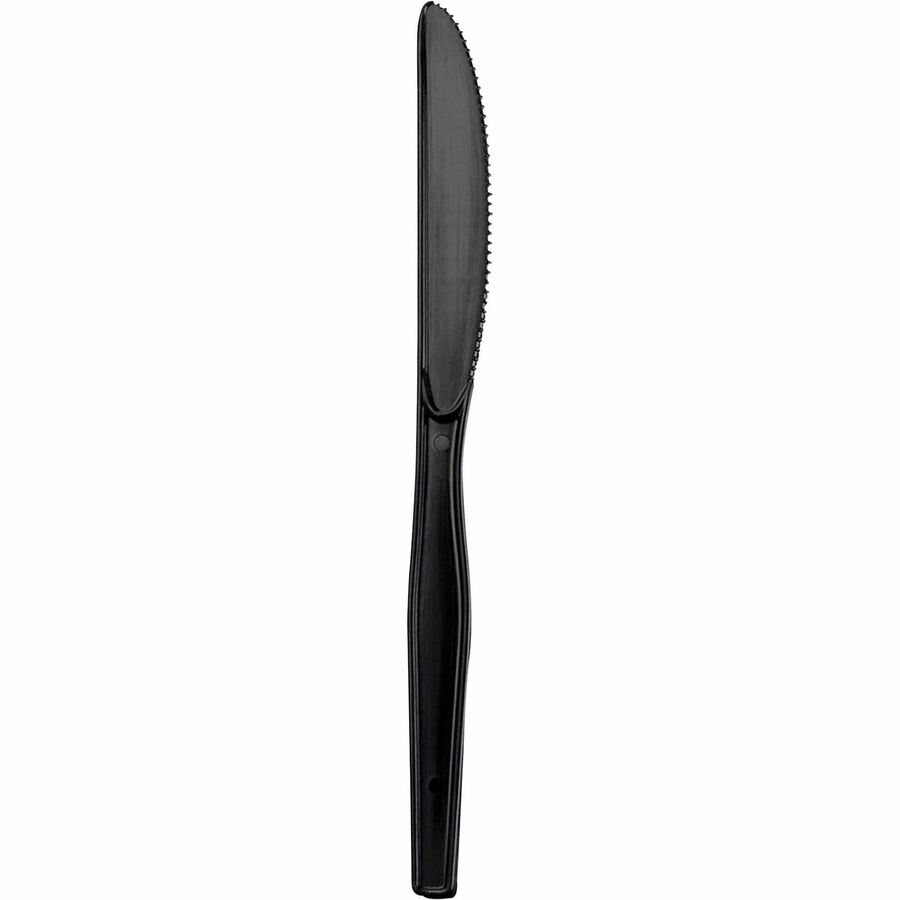 GP Pro Dixie Ultra SmartStock Plastic Cutlery Refill, Series-O, Mediumweight Knife, Black, 40/Pack, 24 Packs/Carton (DXESSK51)