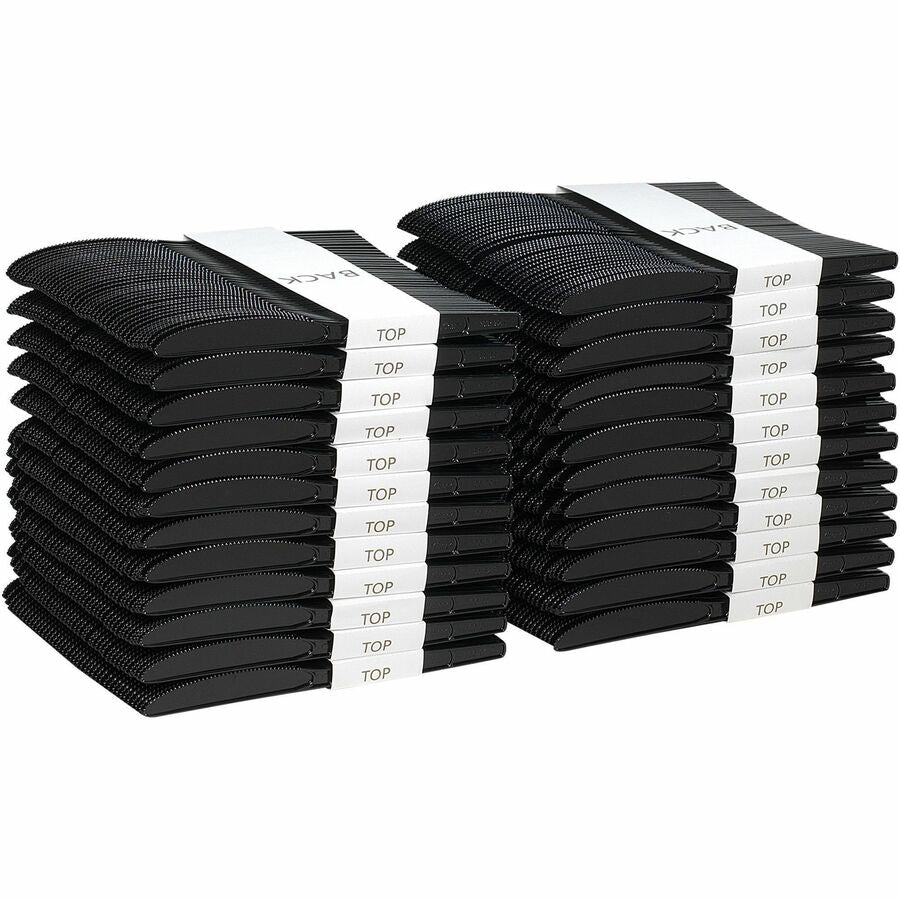 GP Pro Dixie Ultra SmartStock Plastic Cutlery Refill, Series-O, Mediumweight Knife, Black, 40/Pack, 24 Packs/Carton (DXESSK51)