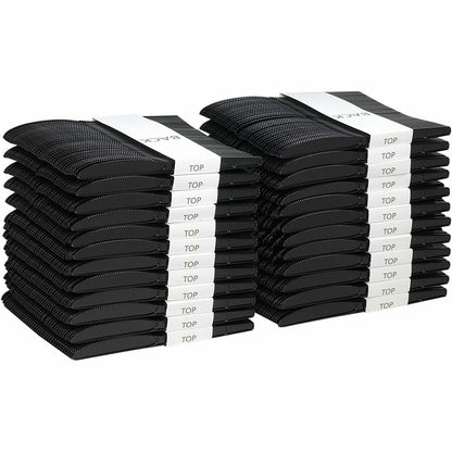 GP Pro Dixie Ultra SmartStock Plastic Cutlery Refill, Series-O, Mediumweight Knife, Black, 40/Pack, 24 Packs/Carton (DXESSK51)