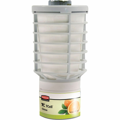 Rubbermaid Commercial TCell Dispenser Fragrance Refill, 6000 ft³, Citrus (RCP402113)