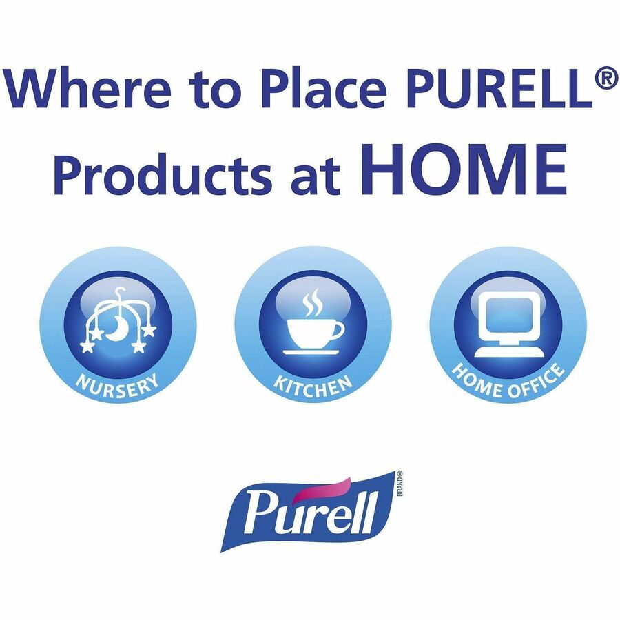 PURELL Hand Sanitizer Gel, Fragrance-free Scent, 12 fl oz, Pump Bottle Dispenser (GOJ369112)