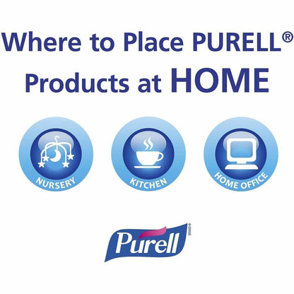 PURELL Hand Sanitizer Gel, Fragrance-free Scent, 12 fl oz, Pump Bottle Dispenser (GOJ369112)
