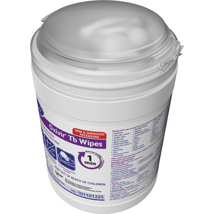 Diversey Oxivir Tb Wipes, Characteristic Scent, 7" x 6", 160/Tub  (DVO4599516)