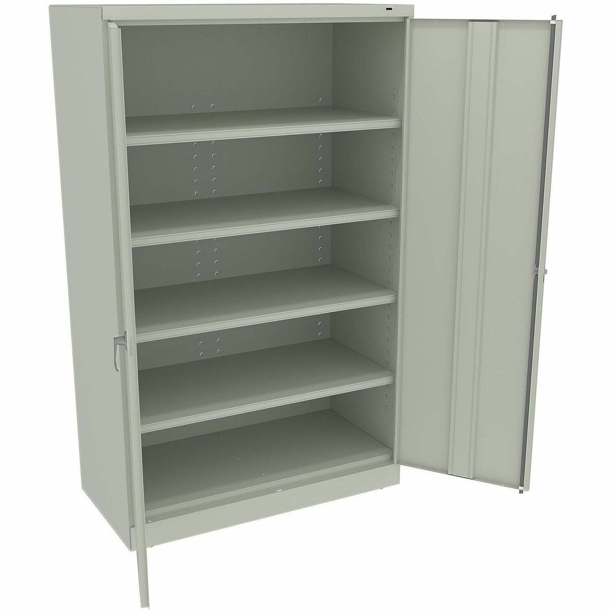 Tennsco Jumbo Storage Cabinet, 48" x 24" x 78", Light Gray (TNNJ2478SULGY)