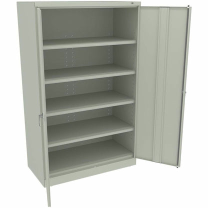 Tennsco Jumbo Storage Cabinet, 48" x 24" x 78", Light Gray (TNNJ2478SULGY)