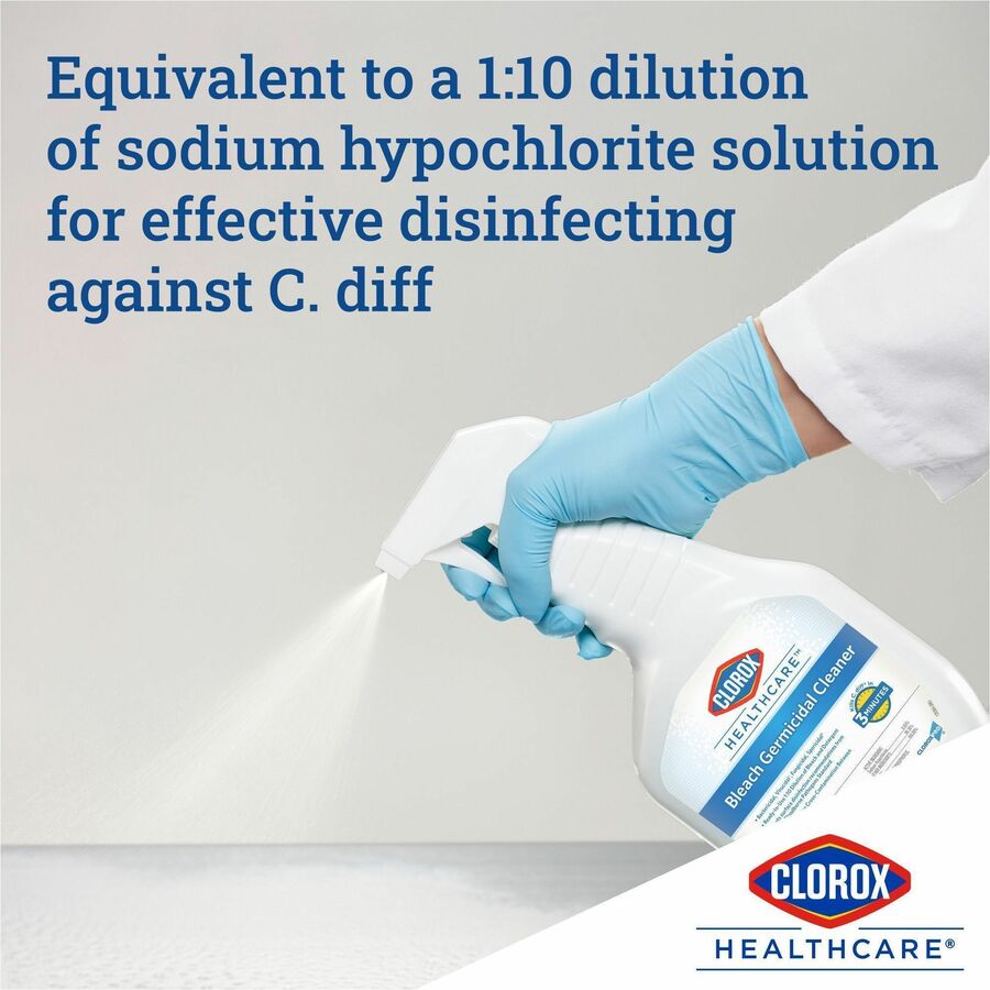 Clorox Healthcare Pull-Top Bleach Germicidal Cleaner, 32 fl oz (CLO68832)
