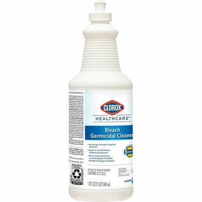 Clorox Healthcare Pull-Top Bleach Germicidal Cleaner, 32 fl oz (CLO68832)