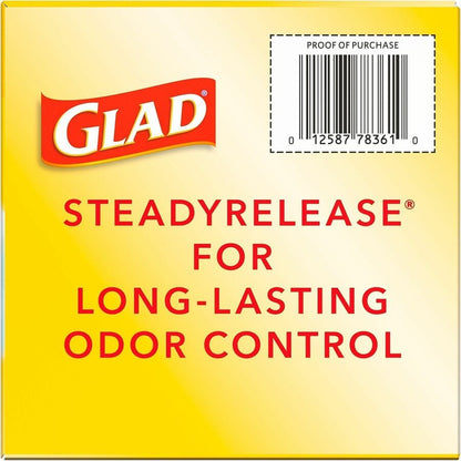 Glad ForceFlex Tall Kitchen Drawstring Trash Bags, 13 gal Capacity, 1.05 mil, 40/Box (CLO78361BX)