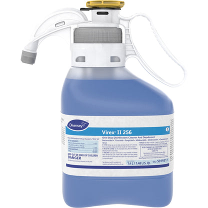 Virex II 256 Diversey Virex II 1-Step Disinfectant Cleaner, 47.3 fl oz, Minty Scent (DVO5019317)