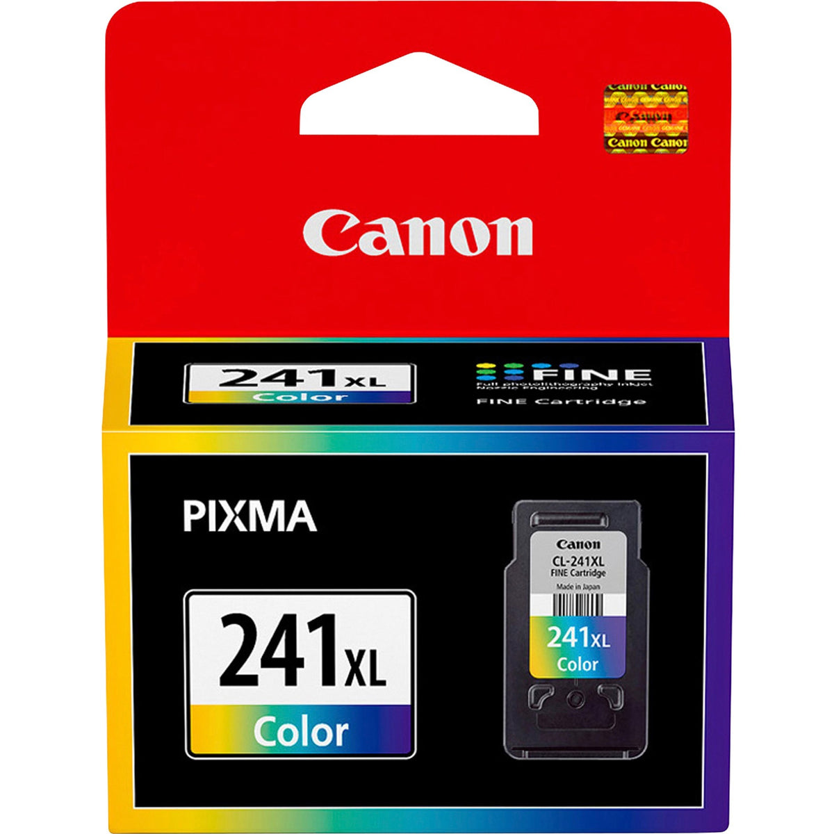 Canon CL241XL Original Inkjet Ink Cartridge, Cyan, Yellow, Magenta, 400 Pages (CNMCL241XL)