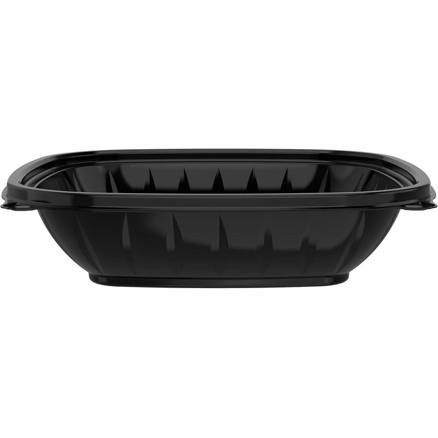 Dart 32 oz (946 ml) Square PP Bowl, Black, 63/Pack (DCCB32SBPK)
