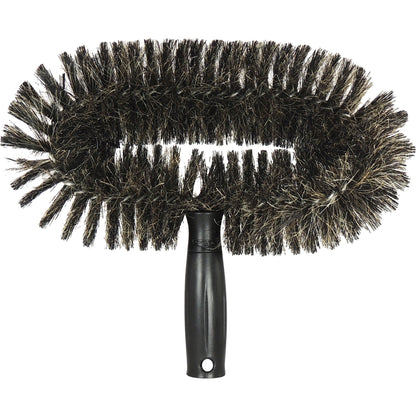 Unger StarDuster WallBrush, Horsehair Bristle, 9.4" Overall Length, Black, Brown  (UNGWALB0)