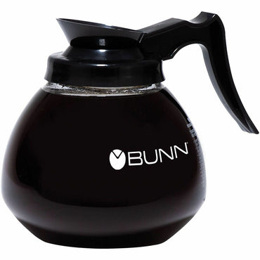BUNN 64 oz. Black Handle Glass Decanter (BUN424000101)