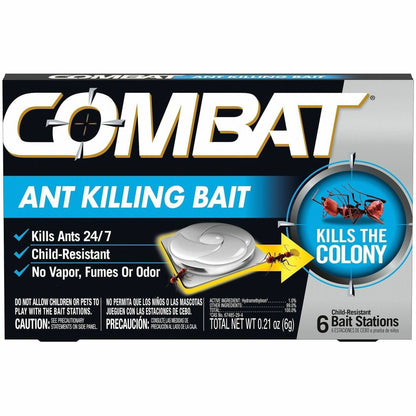 Combat Bait Stations Ant Killer, 0.21 oz, 6/Box (DIA45901)
