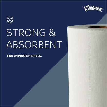 Kleenex Premier Kitchen Paper Towels, 1 Ply, 10.40" x 11", 70 Sheets/Roll, White, Paper, 1 Roll (KCC13964)