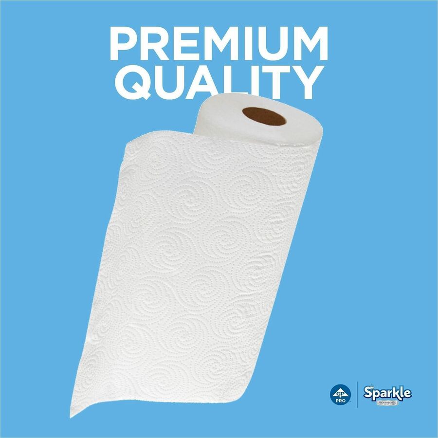 Sparkle Professional Series Paper Towel Roll by GP Pro, 2 Ply, 8.80" x 11", 70 Sheets/Roll, White, Paper, 1 Roll (GPC2717201)