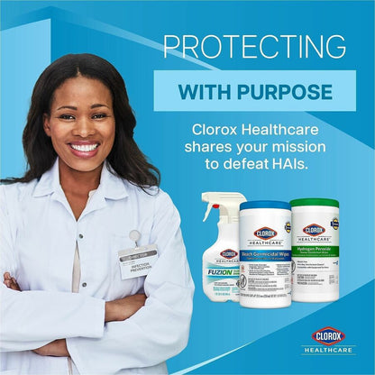 Clorox Healthcare Citrace Hospital Disinfectant and Sanitizer, 14 fl oz (0.4 quart), Fresh Citrus Scent (CLO49100EA)