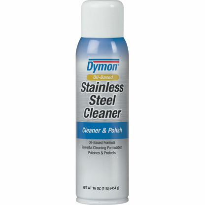 Dymon Oil-based Stainless Steel Cleaner, 16 fl oz, Neutral Scent (ITW20920)