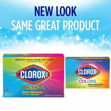 Clorox Colors Stain Remover and Color Brightener Powder, 49.20 oz (CLO03098)